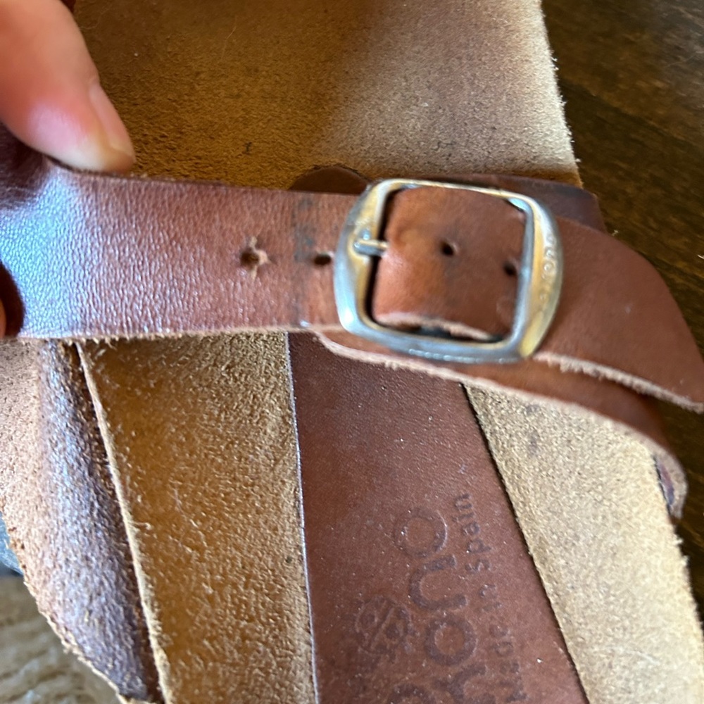 Yokono leather sandal sz 7.5 - Picture 9 of 11